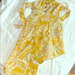 Mustard Color Jumpsuit